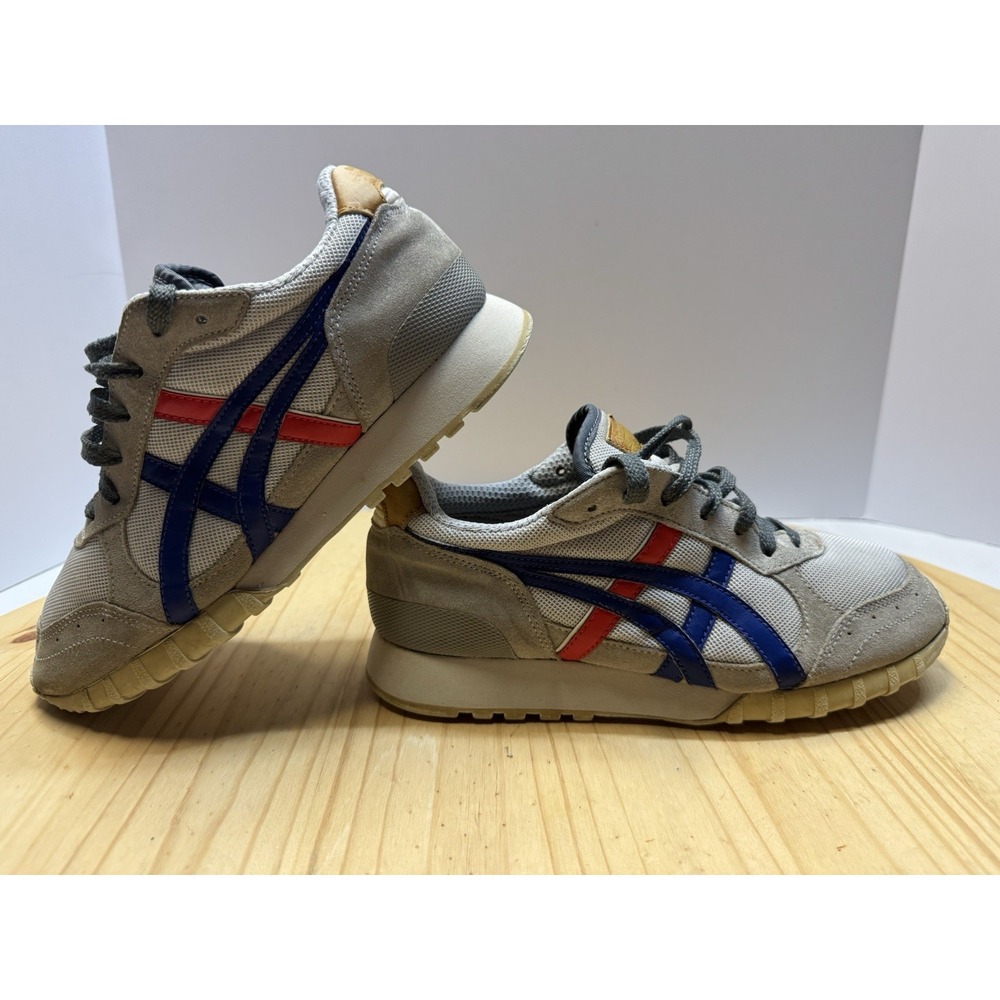 Asics Onitsuka Tiger 78 EX Shoes Cream Retro Sneakers D5D0K  Mens Size 6